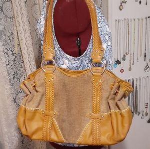 Via Spiga* woven shoulder bag slightly used